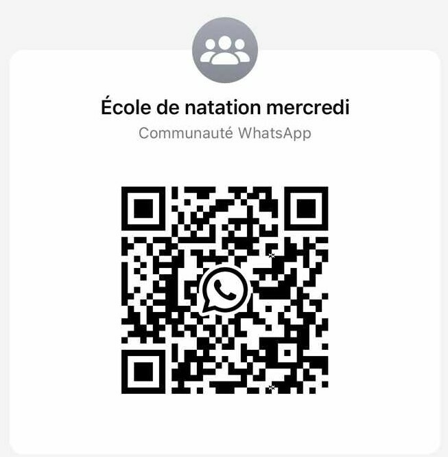 Qr Code pour rejoindre les groupes wathsApp de vos enfants